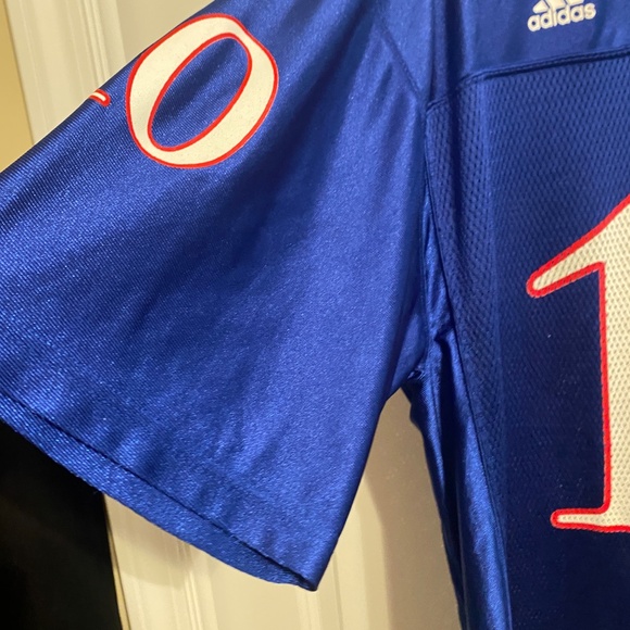 University of Kansas Adidas Pullover Football Jersery #10 - Picture 16 of 16